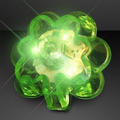 Blank Blinky LED Shamrock Ring